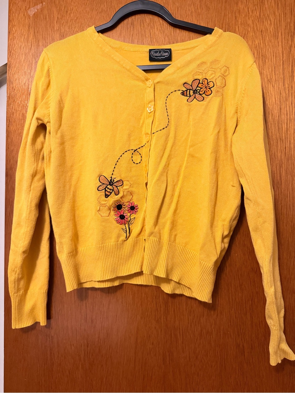 Voodoo vixen floral bee cardigan top